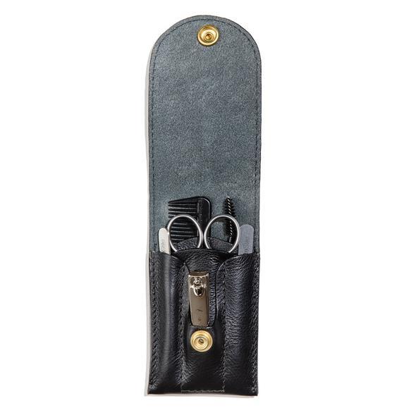 4 Piece Luxury Grooming Kit in Black - ArteStile Beauty