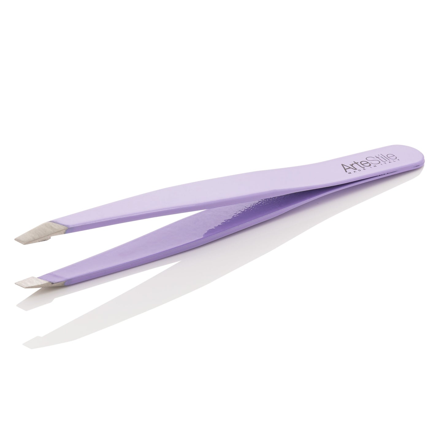 Slant Tip Tweezers in Lilac - ArteStile Beauty